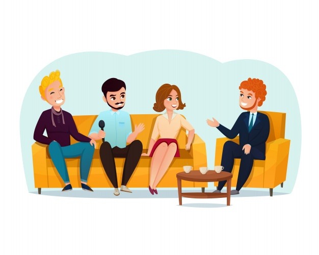 مهمان بودن در انگلیسی
